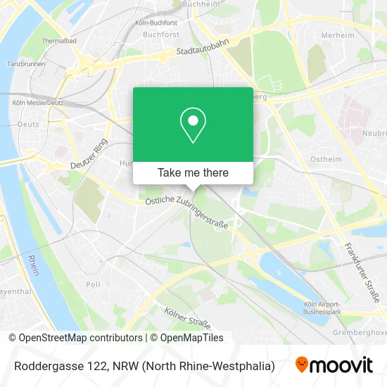 Roddergasse 122 map