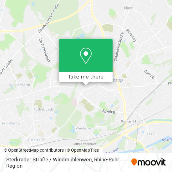 Sterkrader Straße / Windmühlenweg map