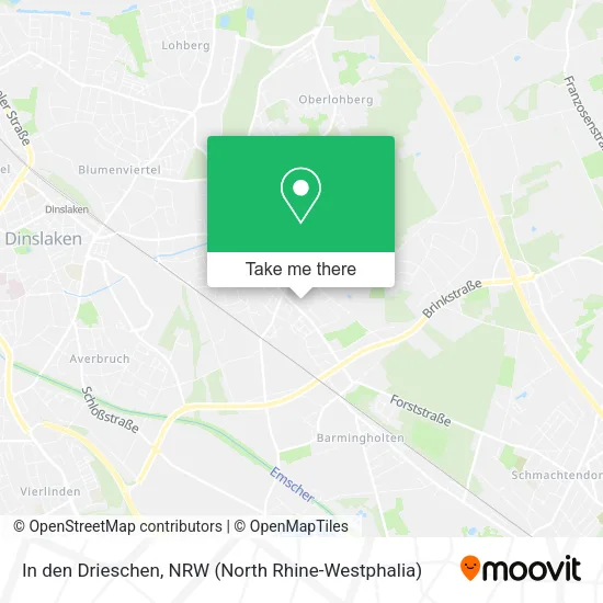 Карта In den Drieschen