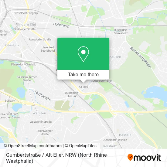 Карта Gumbertstraße / Alt-Eller