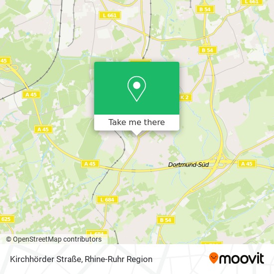 Kirchhörder Straße map