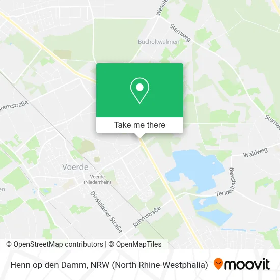 Henn op den Damm map