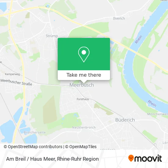 Am Breil / Haus Meer map