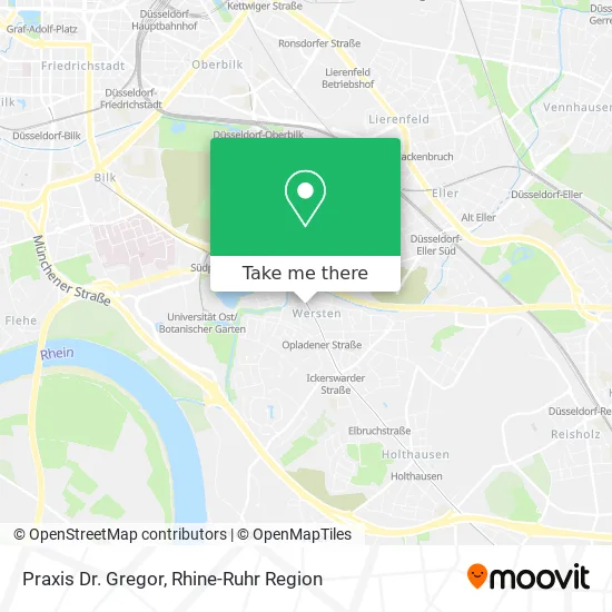 Карта Praxis Dr. Gregor