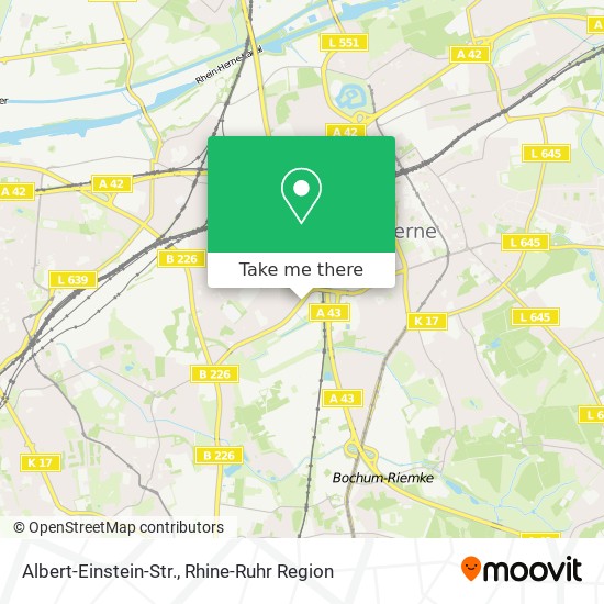 Albert-Einstein-Str. map