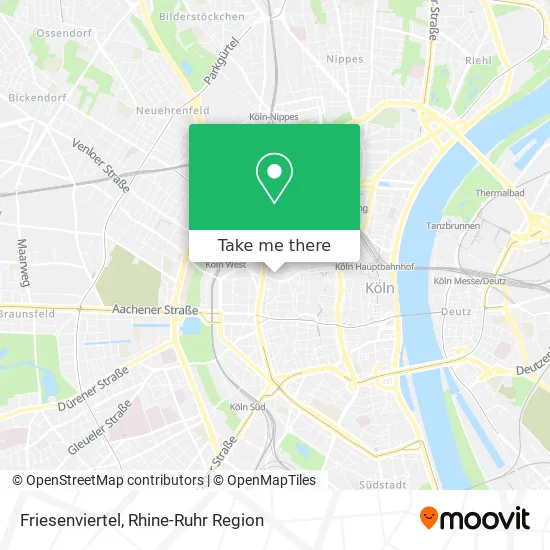 Карта Friesenviertel