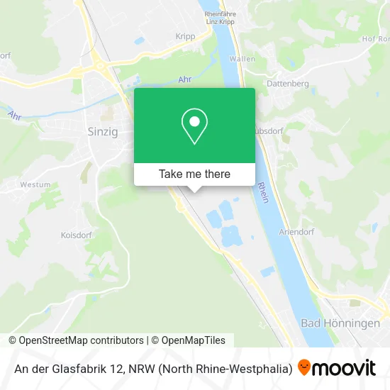 Карта An der Glasfabrik 12