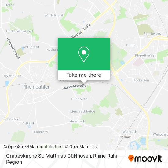 Grabeskirche St. Matthias GüNhoven map