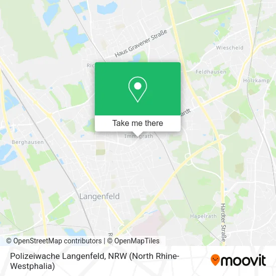 Polizeiwache Langenfeld map