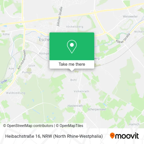Карта Heibachstraße 16
