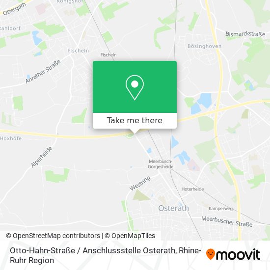 Otto-Hahn-Straße / Anschlussstelle Osterath map