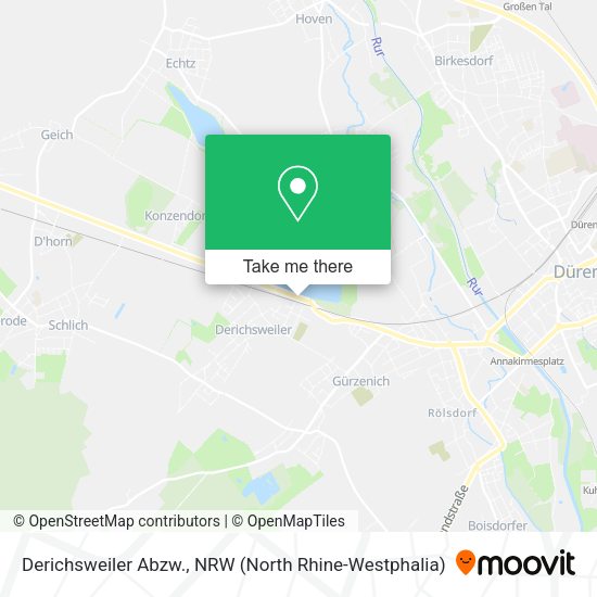 Карта Derichsweiler Abzw.