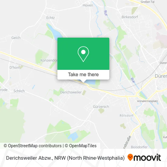 Карта Derichsweiler Abzw.