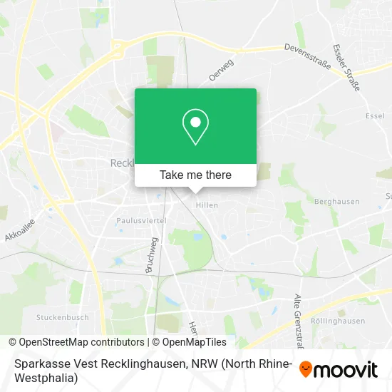 Карта Sparkasse Vest Recklinghausen