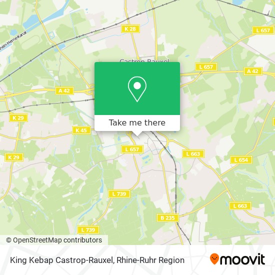 Карта King Kebap Castrop-Rauxel