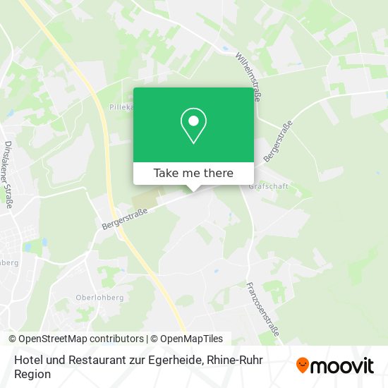Hotel und Restaurant zur Egerheide map