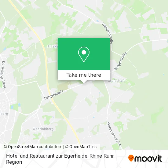 Карта Hotel und Restaurant zur Egerheide