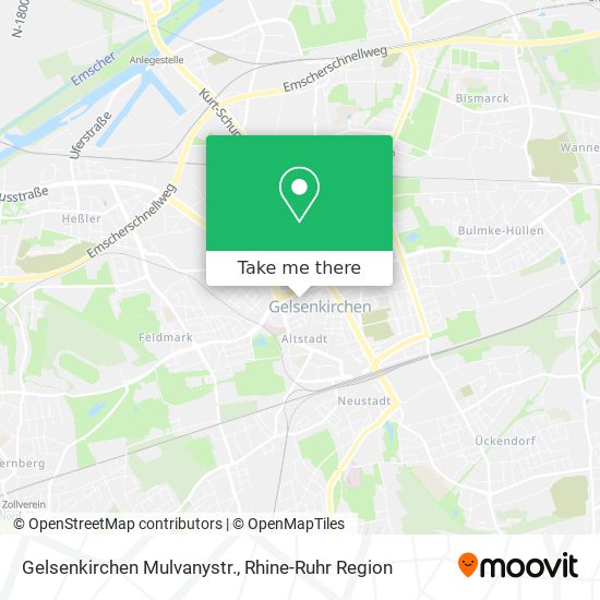 Gelsenkirchen Mulvanystr. map