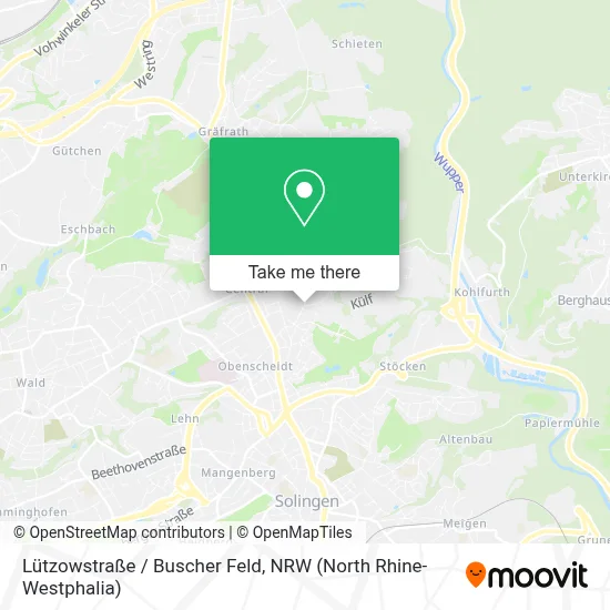 Lützowstraße / Buscher Feld map