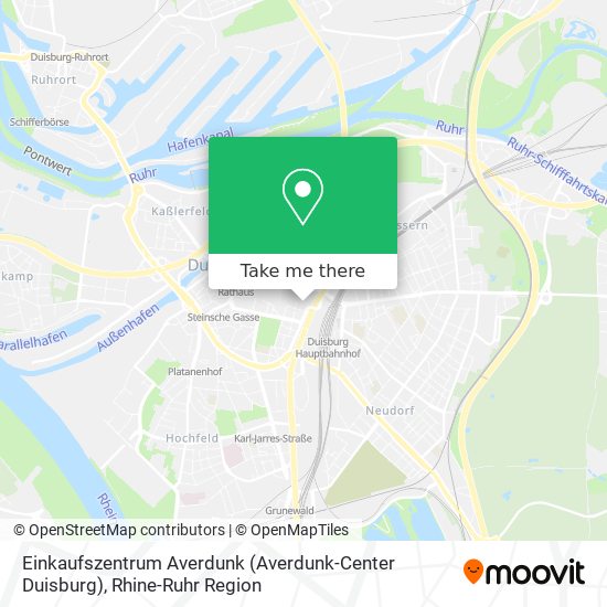 Einkaufszentrum Averdunk (Averdunk-Center Duisburg) map