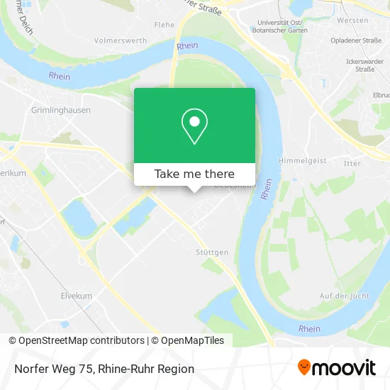 Карта Norfer Weg 75