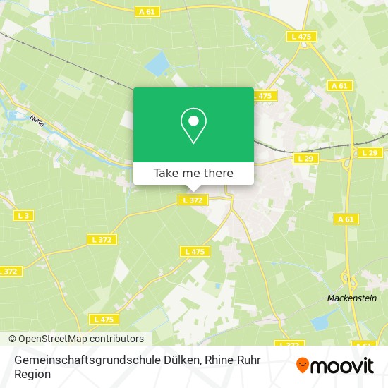 Карта Gemeinschaftsgrundschule Dülken