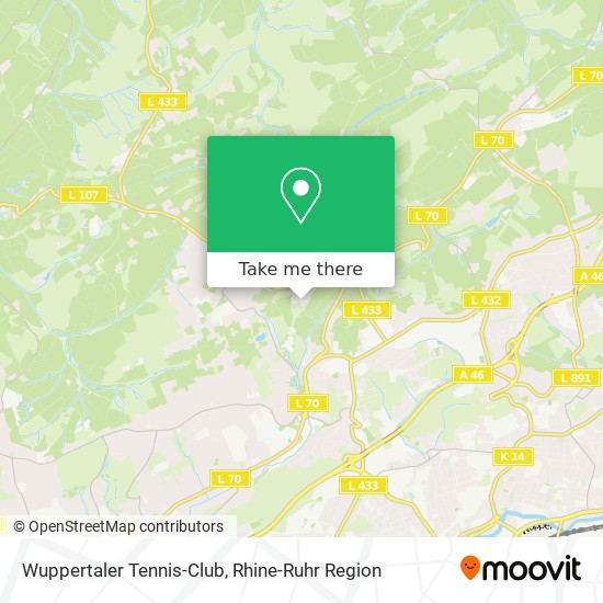 Wuppertaler Tennis-Club map