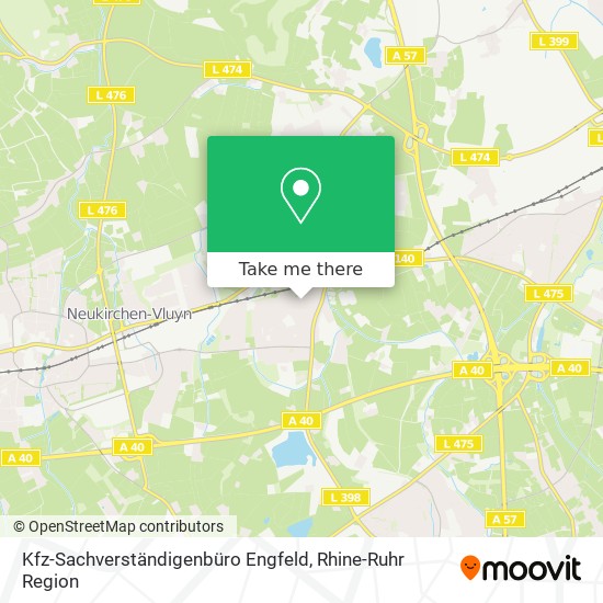 Kfz-Sachverständigenbüro Engfeld map