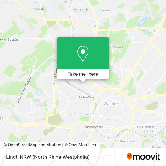 Lindt map