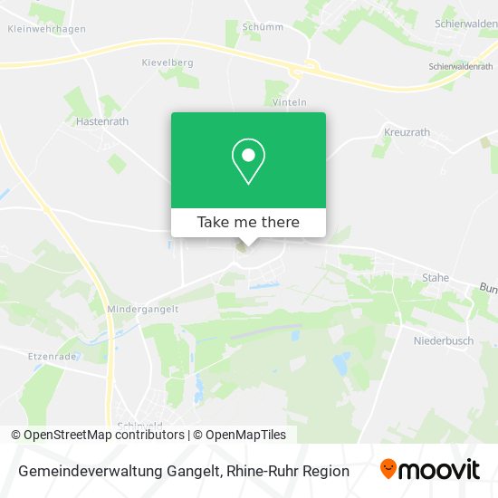 Gemeindeverwaltung Gangelt map