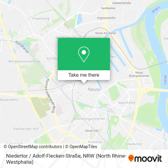 Карта Niedertor / Adolf-Flecken-Straße