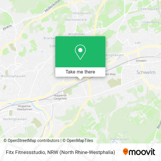 Карта Fitx Fitnessstudio
