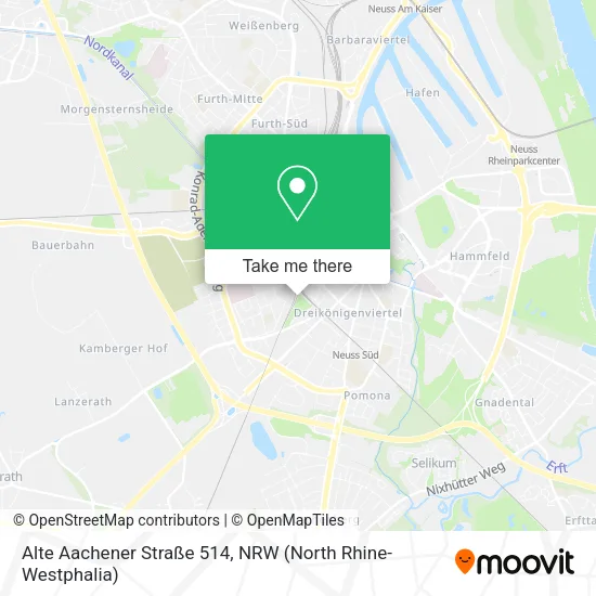 Карта Alte Aachener Straße 514