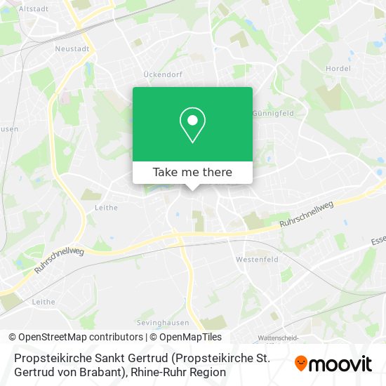 Propsteikirche Sankt Gertrud (Propsteikirche St. Gertrud von Brabant) map