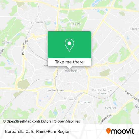 Карта Barbarella Cafe