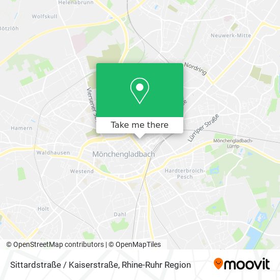 Sittardstraße / Kaiserstraße map