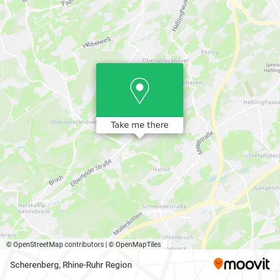 Карта Scherenberg