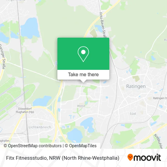 Карта Fitx Fitnessstudio