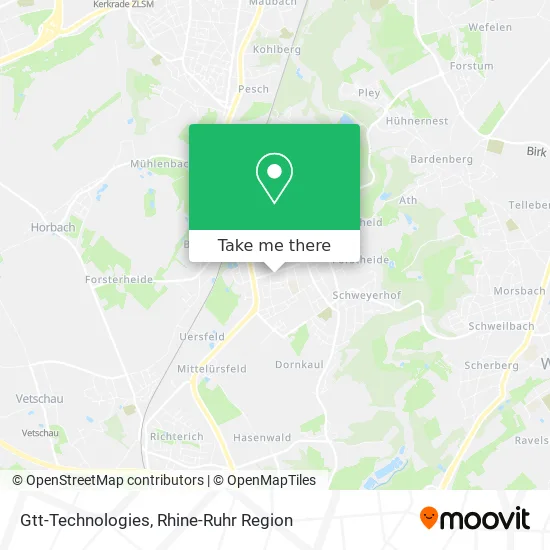 Карта Gtt-Technologies