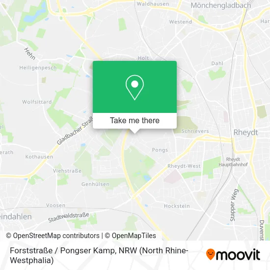 Карта Forststraße / Pongser Kamp