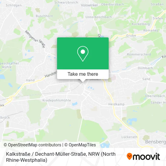 Карта Kalkstraße / Dechant-Müller-Straße