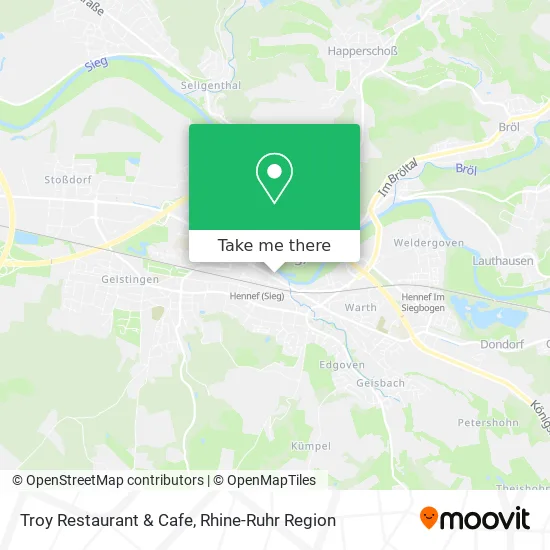 Карта Troy Restaurant & Cafe