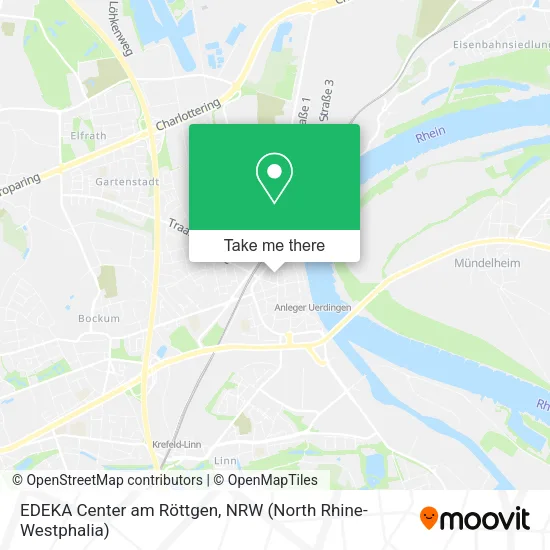 Карта EDEKA Center am Röttgen