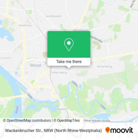 Карта Wackenbrucher Str.