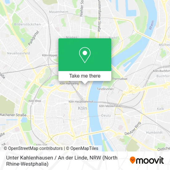 Карта Unter Kahlenhausen / An der Linde