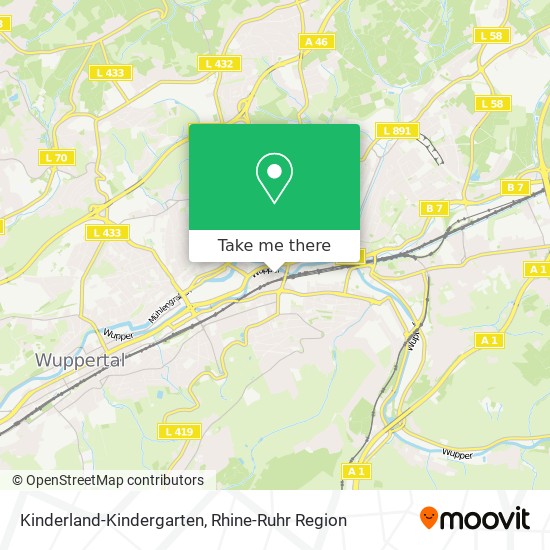 Карта Kinderland-Kindergarten