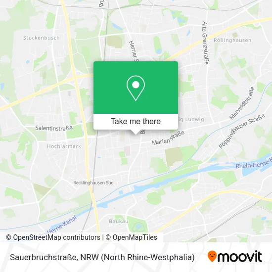 Карта Sauerbruchstraße