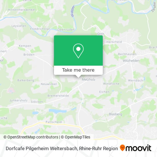 Dorfcafe Pilgerheim Weltersbach map
