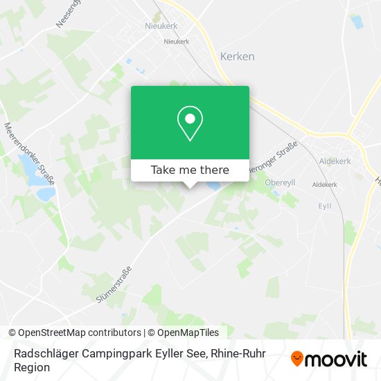 Radschläger Campingpark Eyller See map