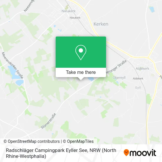 Radschläger Campingpark Eyller See map